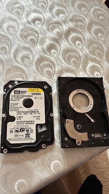 hart disk: Daxili Sərt disk (HDD) Western Digital (WD), < 120 GB, 7200 RPM, 3.5" — 1