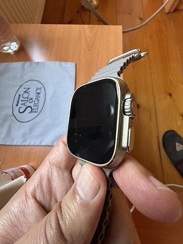 paltaryuyan suyu qizdirmir: Smart saat, Apple, Suya davamlı, rəng - Boz — 3