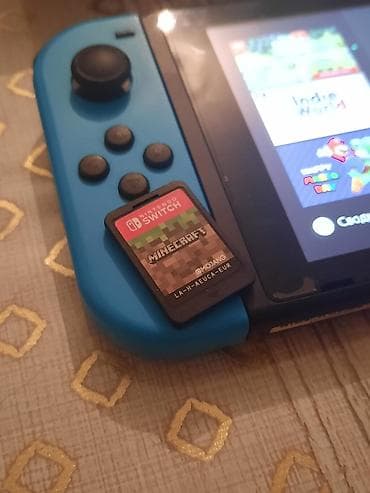 nintendo switch oled: Nintendo Switch V2. Ideal veziyyetde, hec bir problemi yoxdu, cızığı — 4