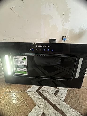 asbirator: Kuppersberg divar tipli mətbəx aspiratoru - Şüşə ön panel və toxunma — 1