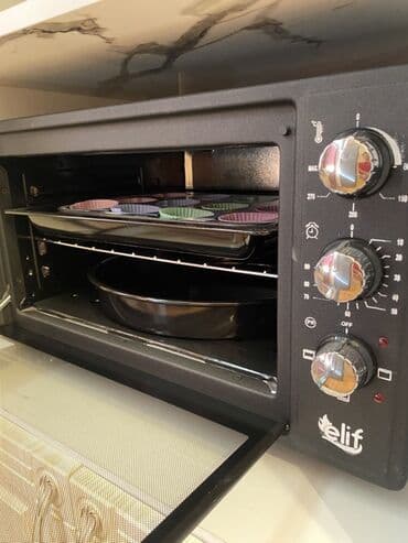 dxofqa: Duxovka Elif, Elektrik, rəng - Qara, Ayrıca dayanan, Yeni — 4