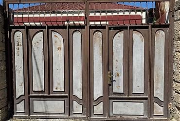 Metal darvaza və piyada qapısı dəsti 🚪 Darvaza satılır! 📏 Ölçüləri