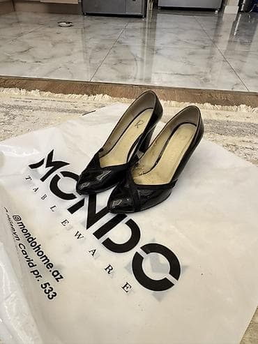 1 yaş: Aldo, Ölçü: 38, rəng - Qara, İşlənmiş — 2