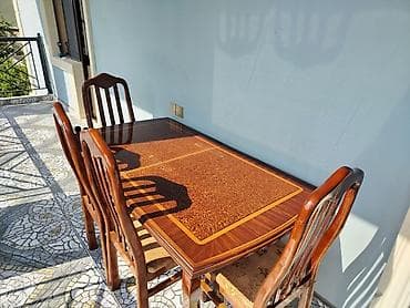 Ağacdan hazırlanmış yemək otağı dəsti - Dəst: 1 ədəd düzbucaqlı masa lalafo.az -da Ağacdan hazırlanmış yemək otağı dəsti - Dəst: 1 ədəd düzbucaqlı masa