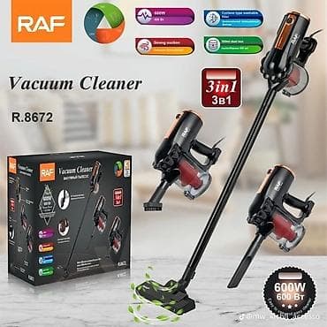 RAF R.8672 3-ü 1-də elektrikli tozsoran - Güc: 600W - Güclü sorulma -