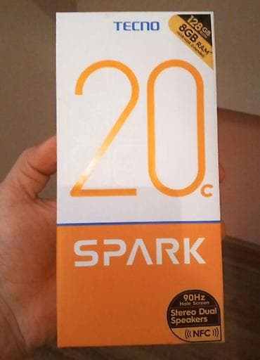 honor 8x satilir: Tecno Spark 20C, 128 GB, rəng - Gümüşü, İki sim kartlı — 3
