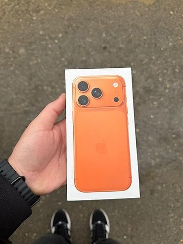 IPhone 17 Pro, Оранжевый, Face ID