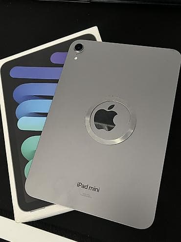 iphone 12 ağ: IPad mini 7 pro təp təzədi çox az istifade olunubdu karobka adabtrı — 3