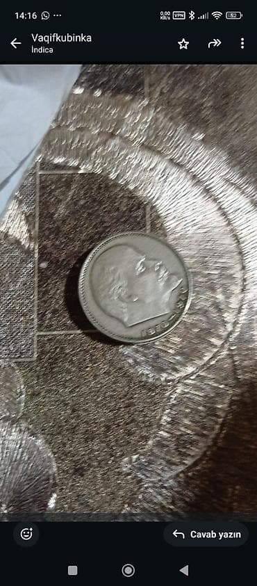 Sovet dövrünə aid yubiley 1 rubl sikkələri dəsti razılaşma yolu ilə - — 6