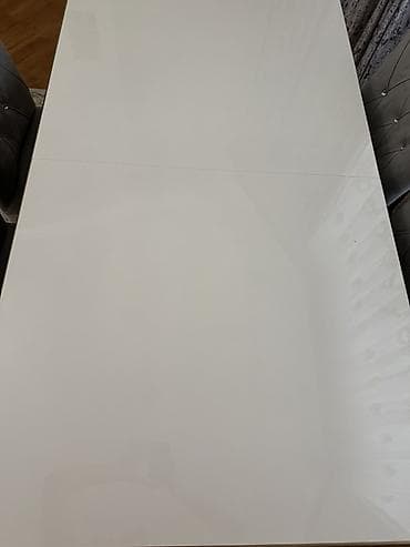 dekor isiq: Qonaq otağı üçün, Açılan, Dördbucaq masa, 6 stul — 4