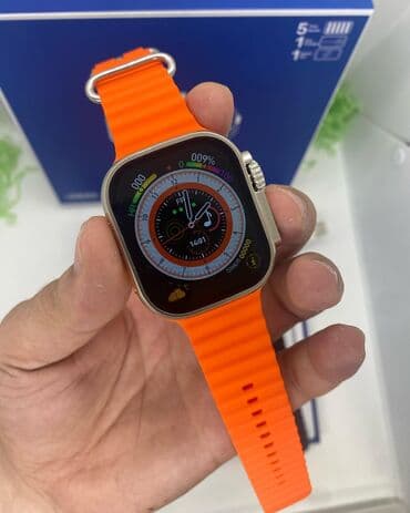 ct8 max smart watch: Yeni, Smart saat, Apple — 6