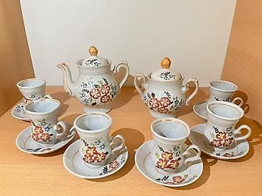 çay servis: Çay dəsti, rəng - Ağ, Keramika, 6 nəfərlik — 2