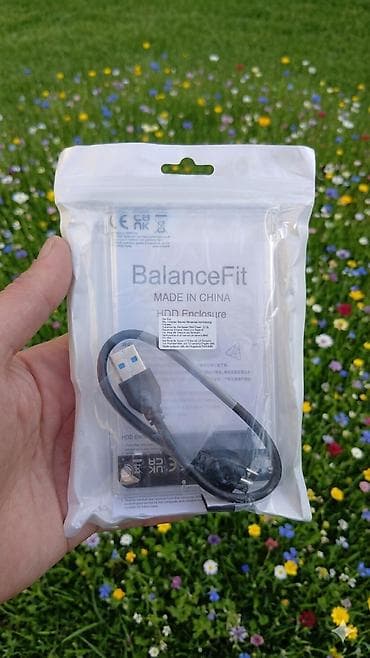 BalanceFit 2.5" HDD/SSD korpusu Xüsusiyyətlər: - 2.5" SATA HDD və