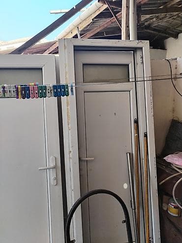 ag qapi: PVC qapılar dəstəni 70 uzunluğu 190 naliwnikledi təzə kimidi - — 1