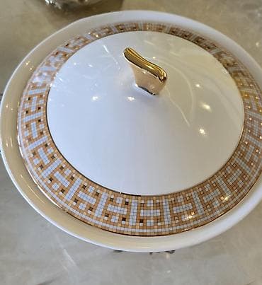 mətbəx ləvazimatları: Kasalar, 1 əd, rəng - Ağ, Farfor — 2