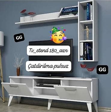 komputer masasi kontakt: Düz TV altlığı — 1