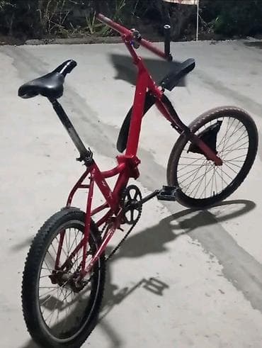 iwlenmiw velosiped: Xüsusi yığılma üçtəkərli velosiped – stunt və əyləncə üçün. - Rəng — 7