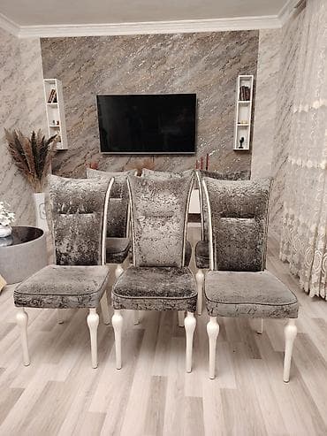 stullarin satisi: Endirim olundu.!!!! 6 eded oturcaq satilir. Ela veziyyetdedi. *Baha — 1