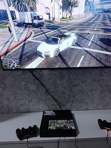gta sa dvd: PS4slim 500gb zavod plombu üzərində, ideal vəziyətdə 2 original pult — 3