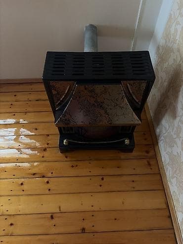 mini pec: Kamin Peçi, İşlənmiş, yanacaq - Qaz, Ünvandan götürmə — 2