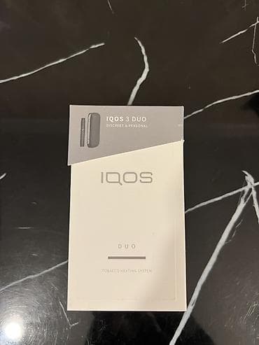 muncuqdan canta: IQOS 3 DUO ve kulqabi Məhsul təsviri: - Model: IQOS 3 DUO (Discreet — 1