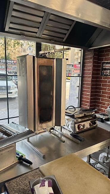 Restoran, kafe avadanlığı: 4goz doner aparati 380 Azn. Tam ishlek veziyyetde. 0faza Unvan Baki — 1