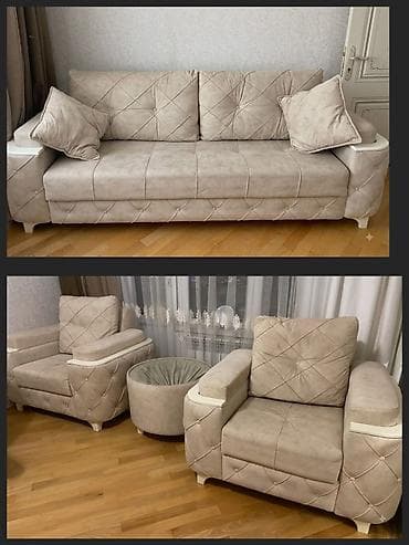 ❤️Divan kreslo desti ✅Satilir 650 azn ✅Divan acilir ve baza var lalafo.az -da ❤️Divan kreslo desti ✅Satilir 650 azn ✅Divan acilir ve baza var
