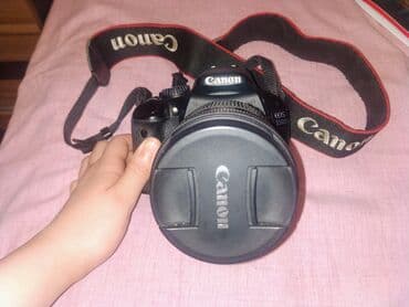 canon mark 3: 350Azn Canon eos 550d Çantasiyla beraber satilir, chox az işlenib — 4