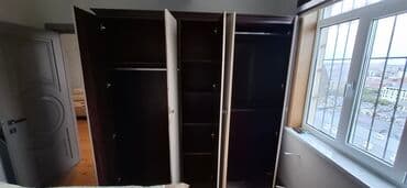 Açılan, 3 qapılı Düz dolab, Qarderob, paltar dolabı