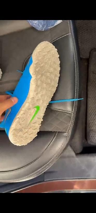 collagen 3 in 1: Nike Phantom GT futbol butsaları (TF) - Rəng: parlaq mavi, gümüşü — 3