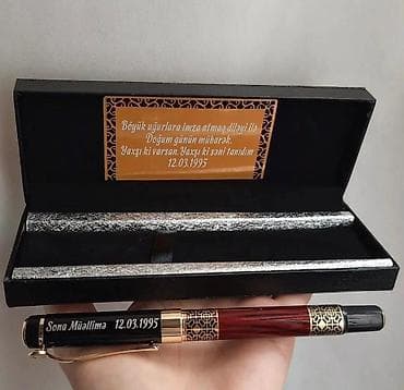 Ручки: Qelem qabla birlikde.istenilen yazi daxil.catdirilma metro daxili — 4