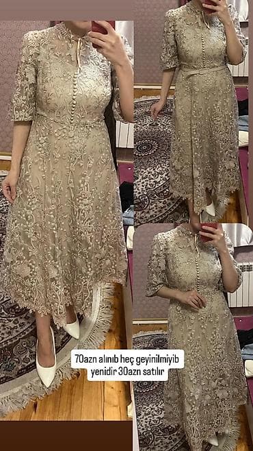 Donlar: S/m ölçü yenidir 1cə dəfə evdə 1/2 saatlıq geyinilib, təcili satılır — 1