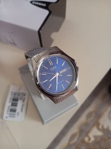 где можно продать серебро в баку: Б/у, Наручные часы, Casio, цвет - Серебристый — 3