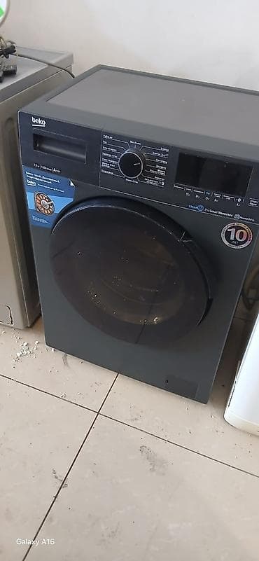 daya isi: Beko önyükləməli paltaryuyan maşın - Yük həcmı: 7 kq - Fırlanma — 1