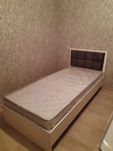 tek neferlik carpayı: Yeni, Təknəfərlik çarpayı, Bazasız, Matras ilə, Azərbaycan — 3