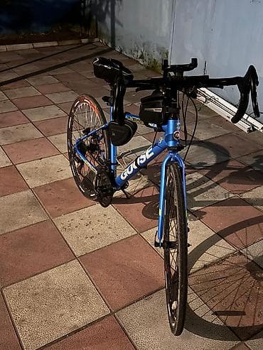 şosse: Şosse tipli “GOOSE” velosiped - Rəng: mavi, loqolar və reflektor — 6