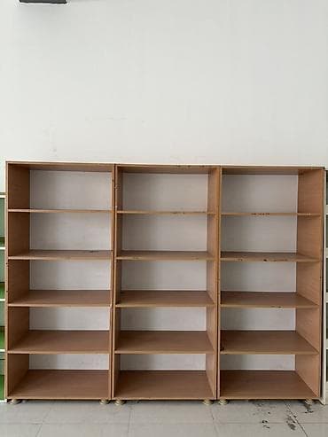 hamam ref: Mağaza üçün vitrin və rəf sistemləri - Metal divar tipli market — 5