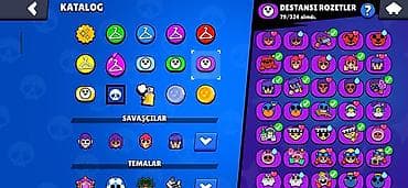 brawl stars 2: Məhsul: Brawl Stars oyun hesabı – yüksək səviyyəli döyüşçülər və nadir — 9