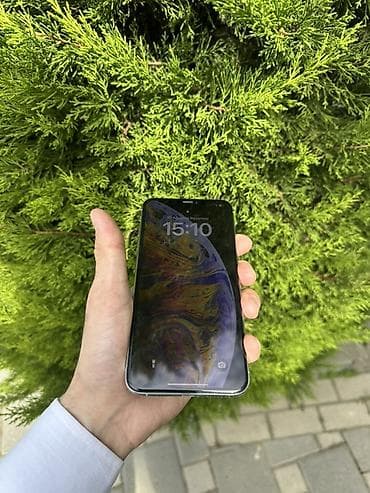 iphone 8 plus irsad electronics: IPhone Xs Max, 64 GB, Ağ, Face ID — 3