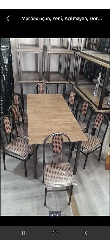 kuxna stulu: Yeni, Açılmayan, Dördbucaq masa — 4