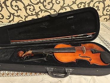gitara sim: Skripka dəsti – tam komplekt - Ölçü: Tam ölçü (4/4) klassik skripka - — 2