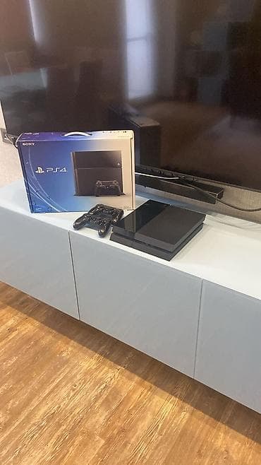 plesteysin: Sony PlayStation 4 (PS4) – orijinal “Fat” model, qara rəng — 7