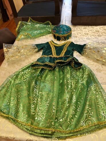 uşaq paltarı: Национальный костюм, Для девочек, 6 - 7 лет, Новый — 2