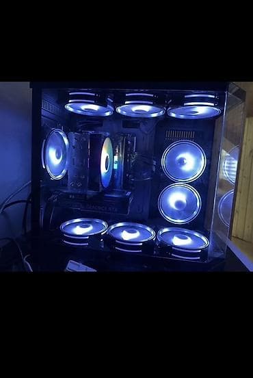 Комплектующие для ПК и ноутбуков: Güclü oyun/ofis stolüstü kompüter komplekti - Sistem bloku: Şüşə — 2