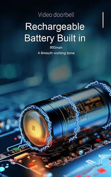 plesdeşin 5: Wifi video qapı zəngi Product name 1080p two-way intercom video — 4