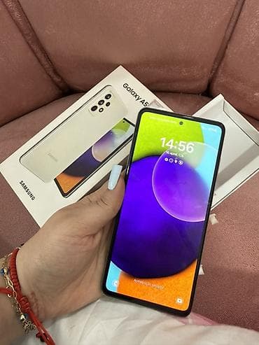 samsung a52 case: Samsung Galaxy A52, 128 GB, rəng - Ağ, Sənədlərlə — 3