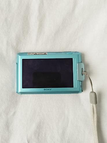 sony 1500 camera: Sony Cyber-shot kompakt fotoaparat - Rəng: Mavi (alüminium — 4