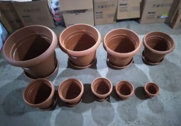 все для сада и огорода в баку: Yumru gul qabları — 2