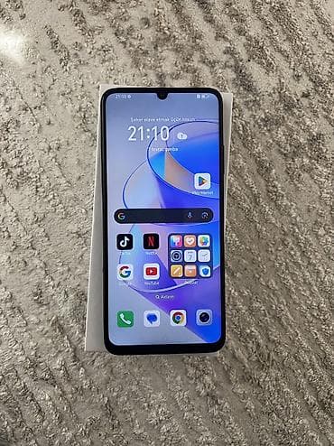 Honor X7a, 128 GB, rəng - Qara, Barmaq izi, Face ID