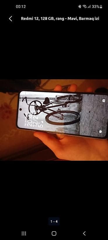 xioami 12: Xiaomi 12, 128 GB, rəng - Mavi, 
 Barmaq izi — 2